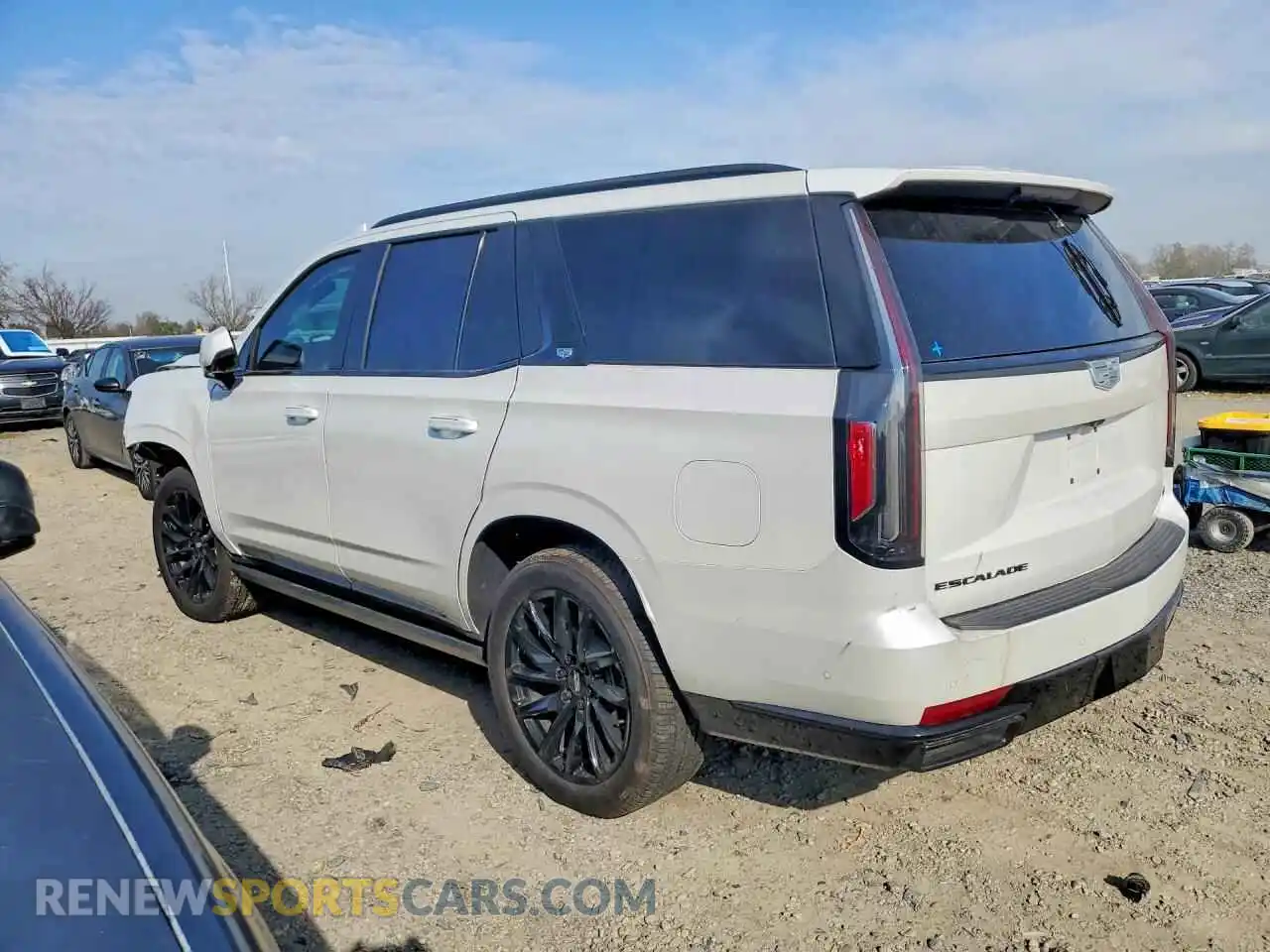 2 fotografías del automóvil dañado 1GYS4GKL7PR451407 CADILLAC ESCALADE 2023