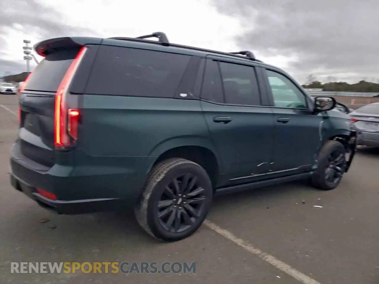 3 Photograph of a damaged car 1GYS4GKLXPR230089 CADILLAC ESCALADE 2023