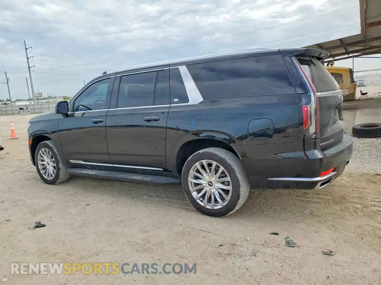 2 Фотография поврежденного автомобиля 1GYS4KKL8PR532970 CADILLAC ESCALADE 2023