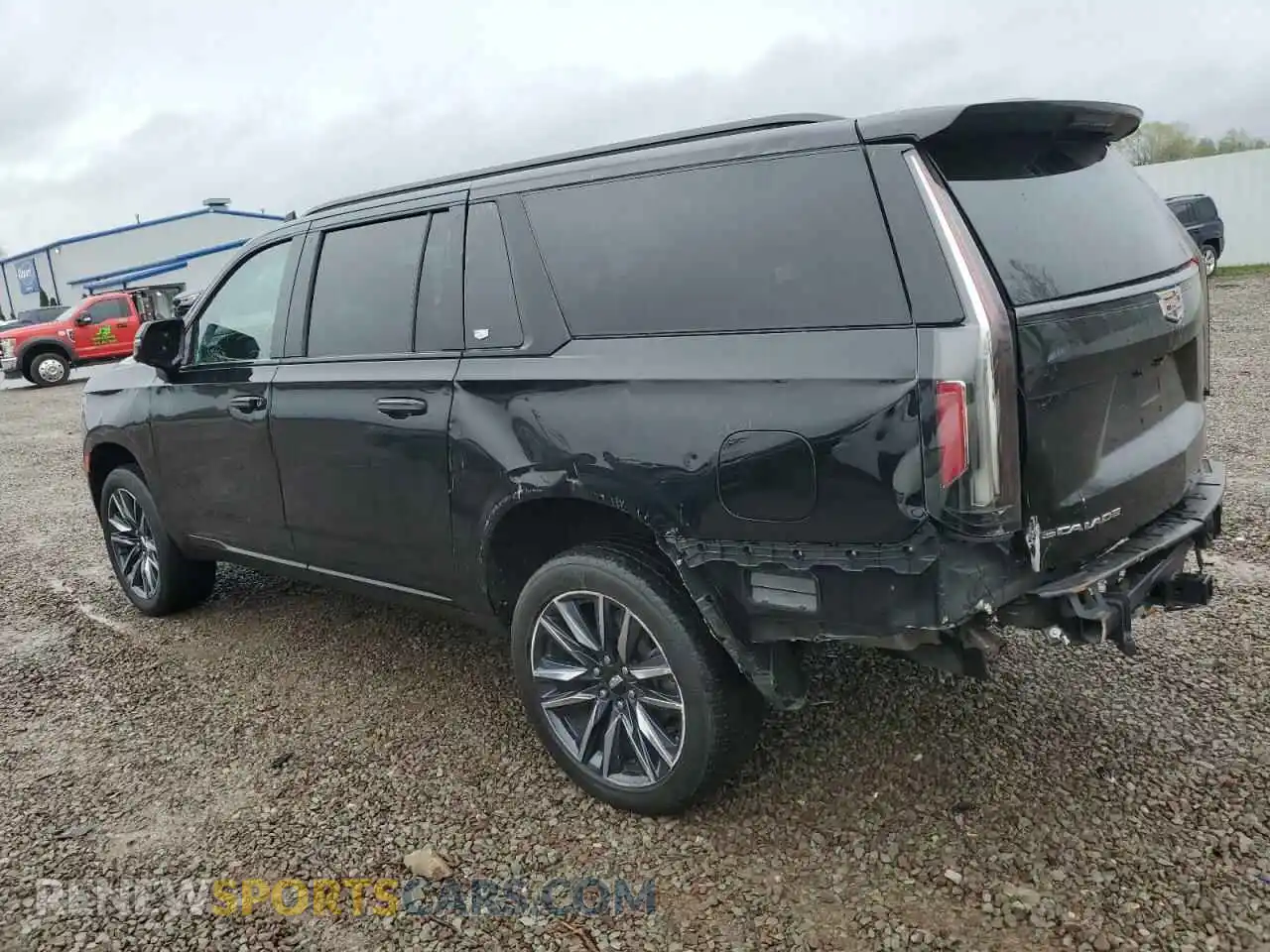 2 Photograph of a damaged car 1GYS4RKL1PR156900 CADILLAC ESCALADE 2023