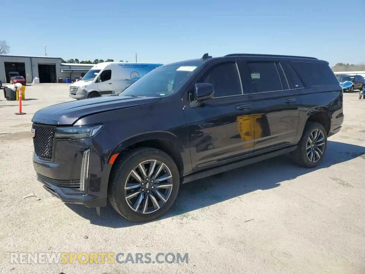 1 Photograph of a damaged car 1GYS4RKL7PR409072 CADILLAC ESCALADE 2023