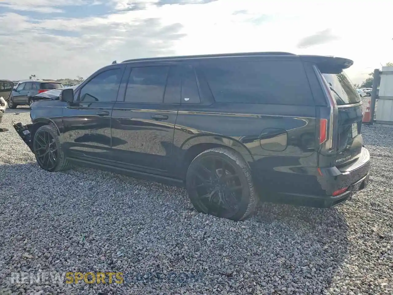 2 Photograph of a damaged car 1GYS4RKLXPR362894 CADILLAC ESCALADE 2023