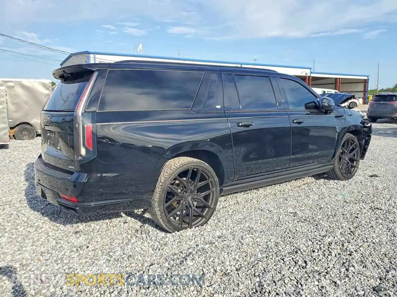 3 Photograph of a damaged car 1GYS4RKLXPR362894 CADILLAC ESCALADE 2023