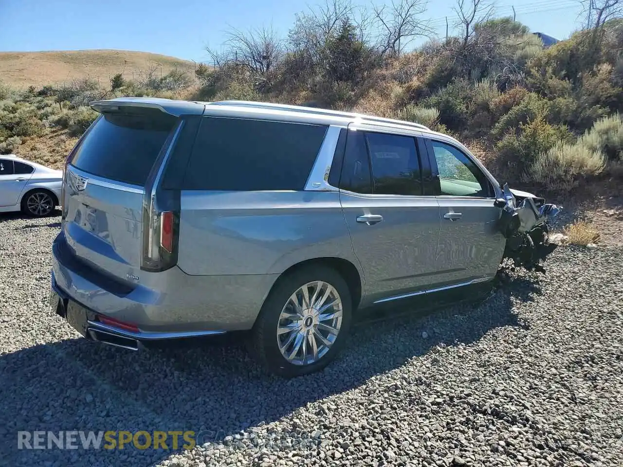 3 Photograph of a damaged car 1GYS4BKL2RR329088 CADILLAC ESCALADE 2024