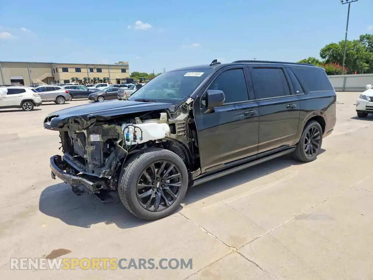 1 Photograph of a damaged car 1GYS4RKL8RR339276 CADILLAC ESCALADE 2024