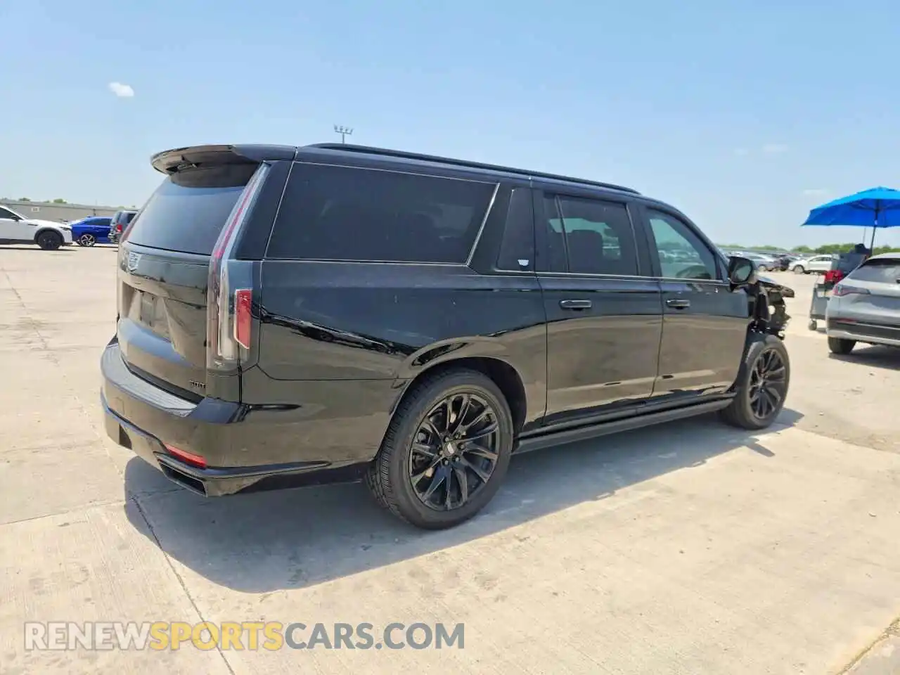 3 Photograph of a damaged car 1GYS4RKL8RR339276 CADILLAC ESCALADE 2024