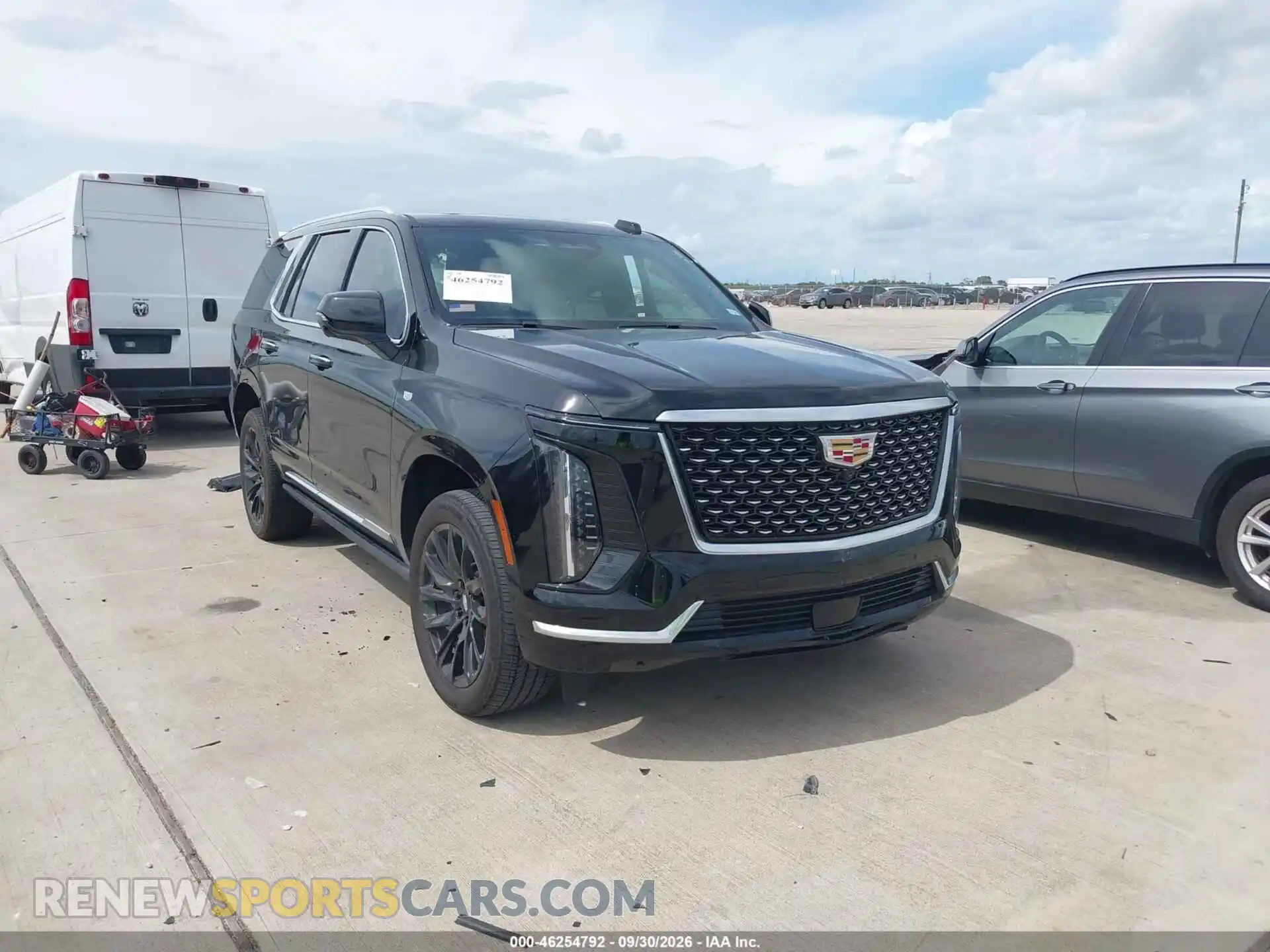 1 Photograph of a damaged car 1GYS9CRL0SR417639 CADILLAC ESCALADE 2025
