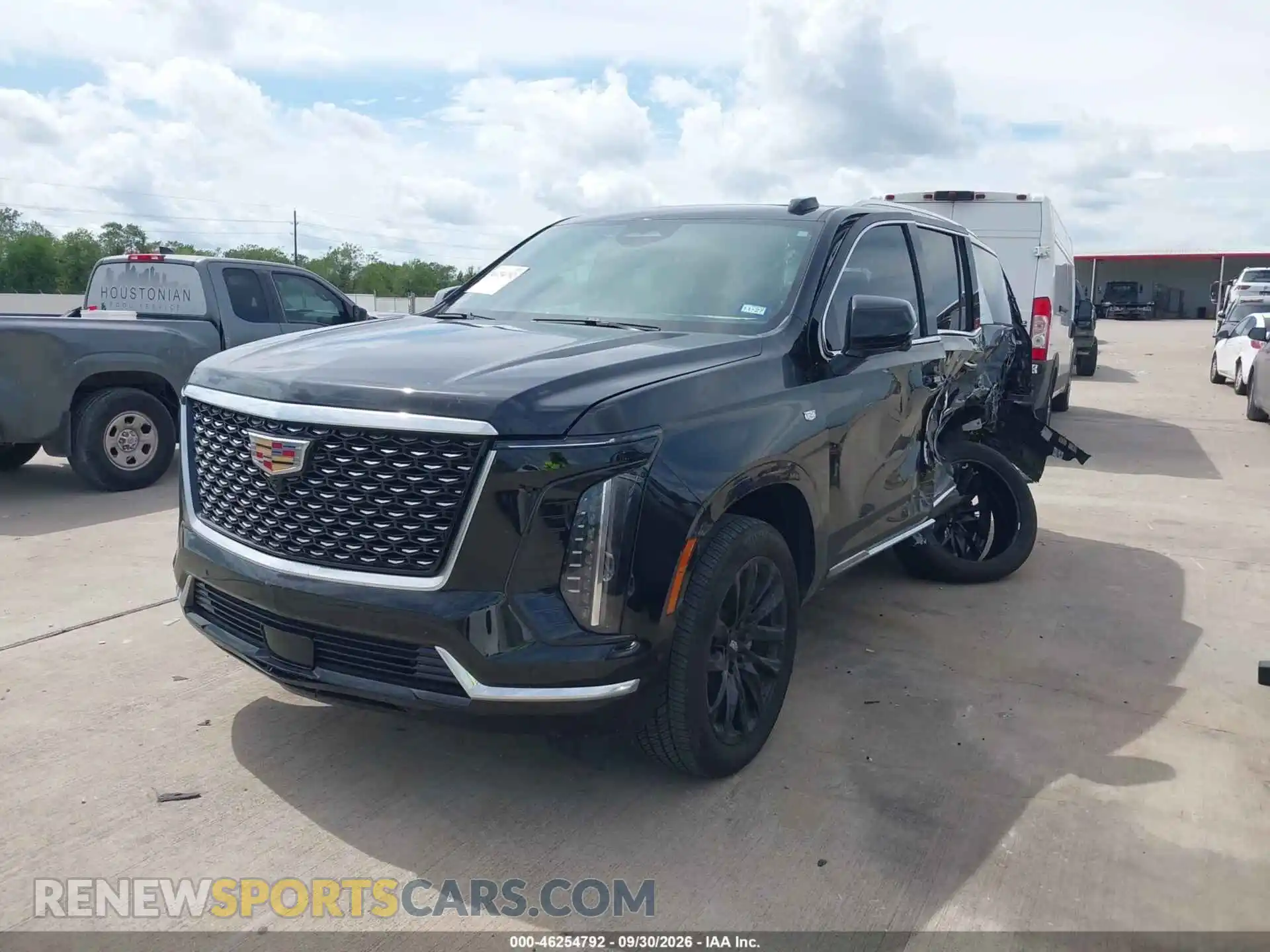 2 Photograph of a damaged car 1GYS9CRL0SR417639 CADILLAC ESCALADE 2025