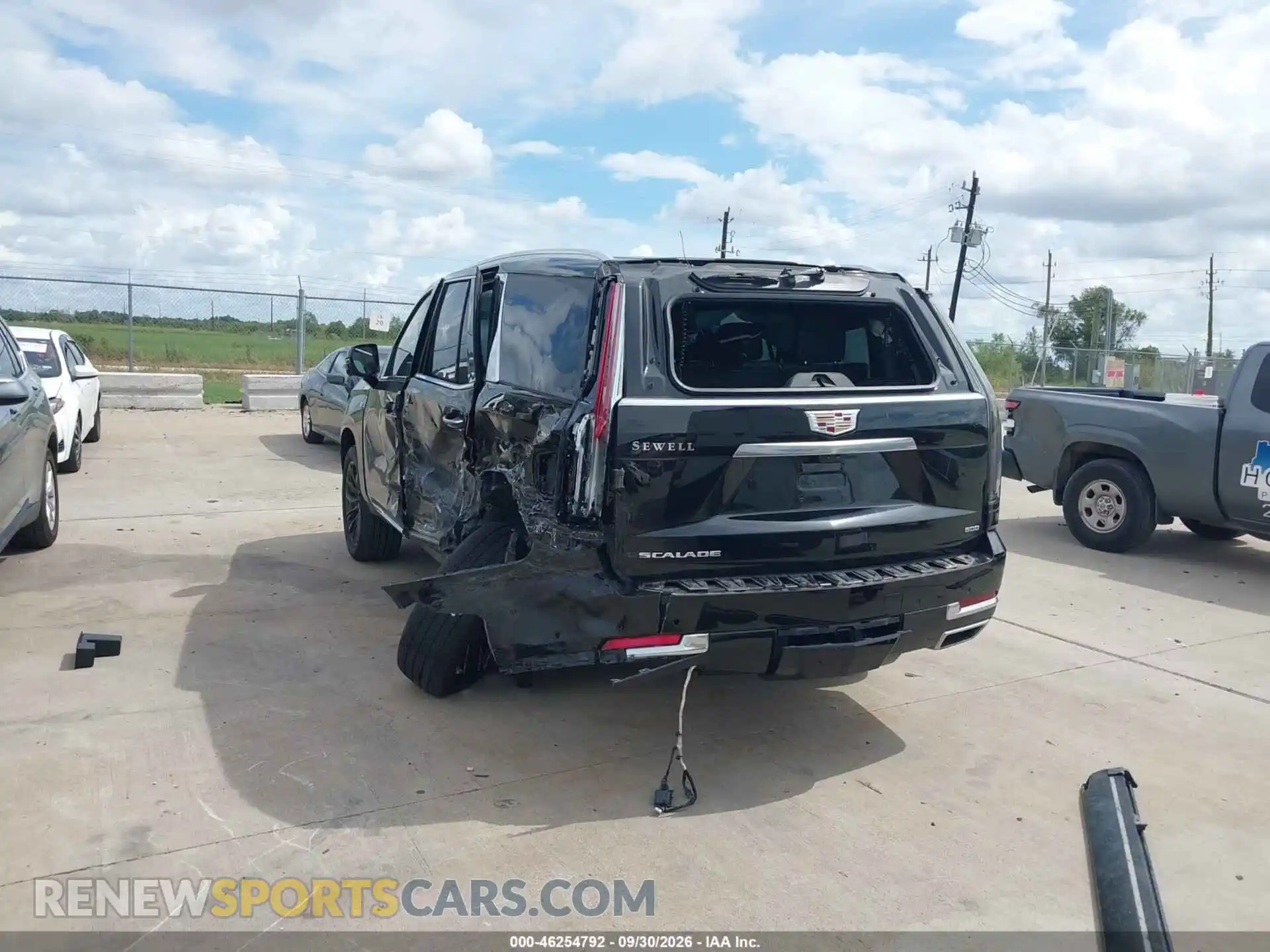 3 Photograph of a damaged car 1GYS9CRL0SR417639 CADILLAC ESCALADE 2025