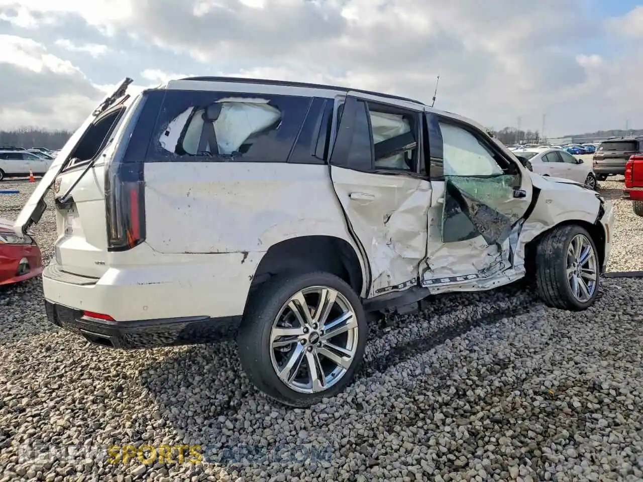 3 Фотография поврежденного автомобиля 1GYS9FRL5SR331048 CADILLAC ESCALADE 2025