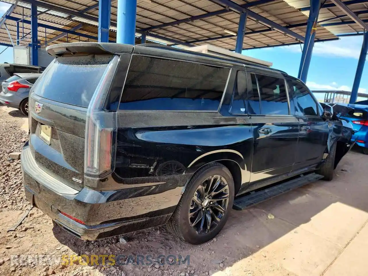 3 Photograph of a damaged car 1GYS9RRL2SR349105 CADILLAC ESCALADE 2025