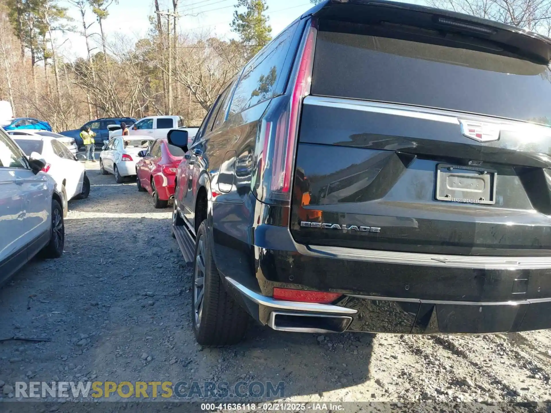 3 Photograph of a damaged car 1GYS3MKL7MR264908 CADILLAC ESCALADE ESV 2021