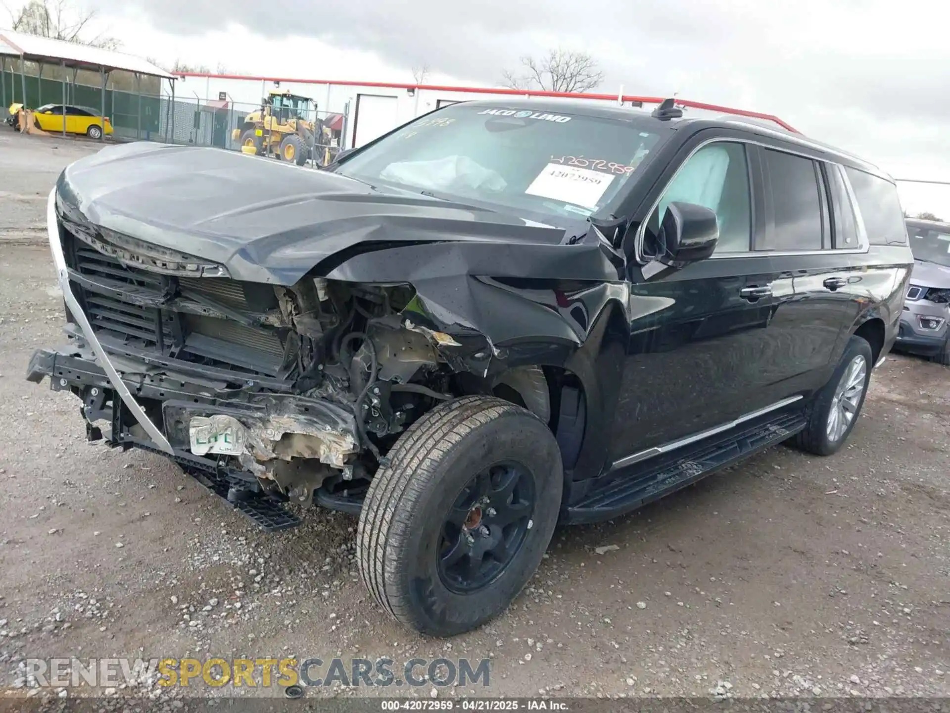 2 Photograph of a damaged car 1GYS4JKL2MR355998 CADILLAC ESCALADE ESV 2021