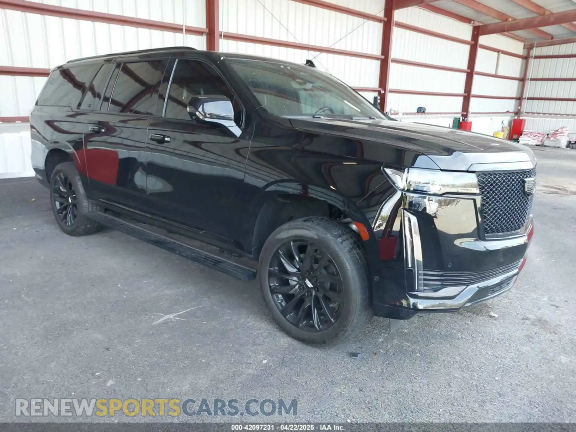 1 Photograph of a damaged car 1GYS4RKL8PR219829 CADILLAC ESCALADE ESV 2023
