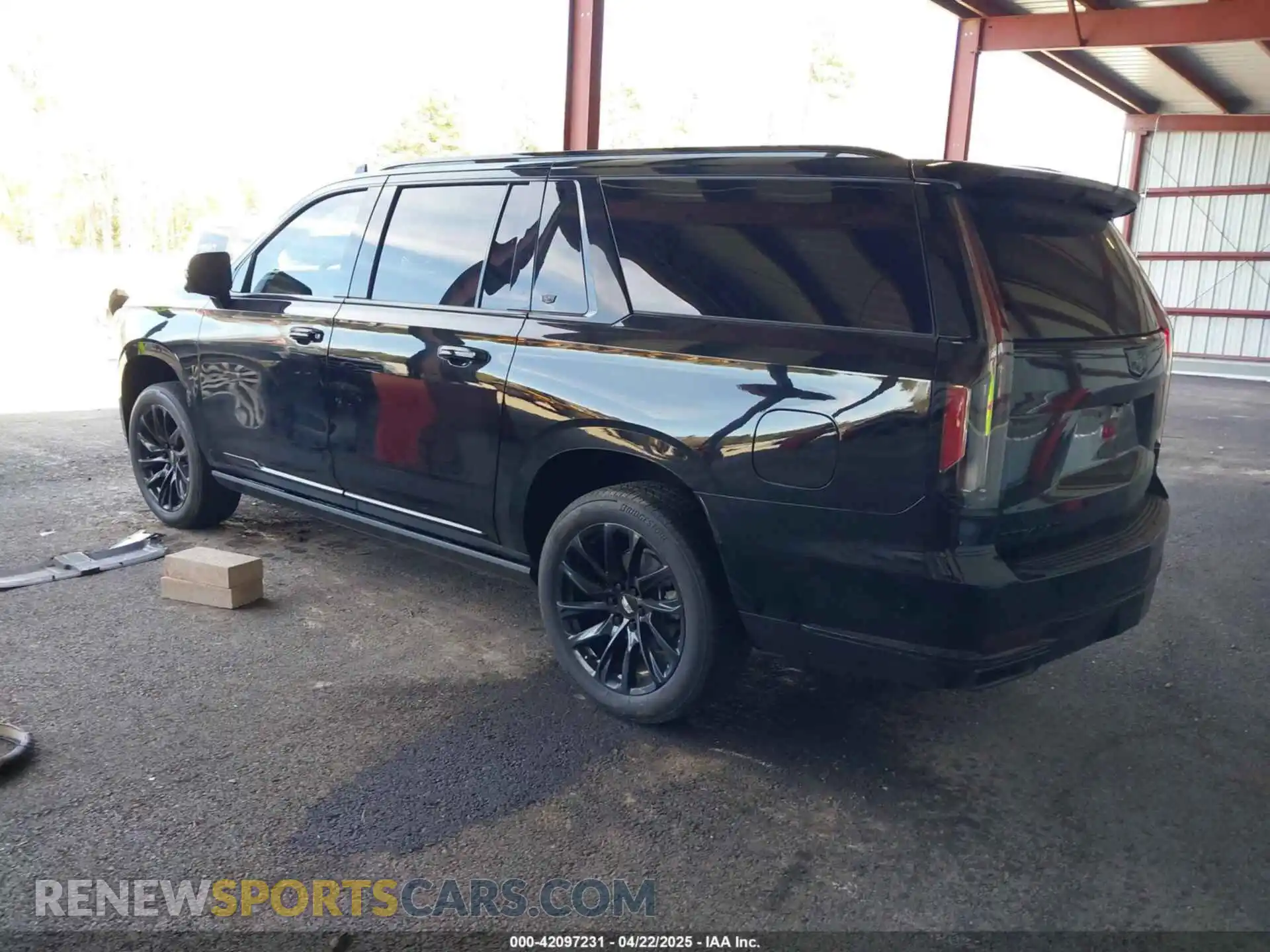3 Photograph of a damaged car 1GYS4RKL8PR219829 CADILLAC ESCALADE ESV 2023