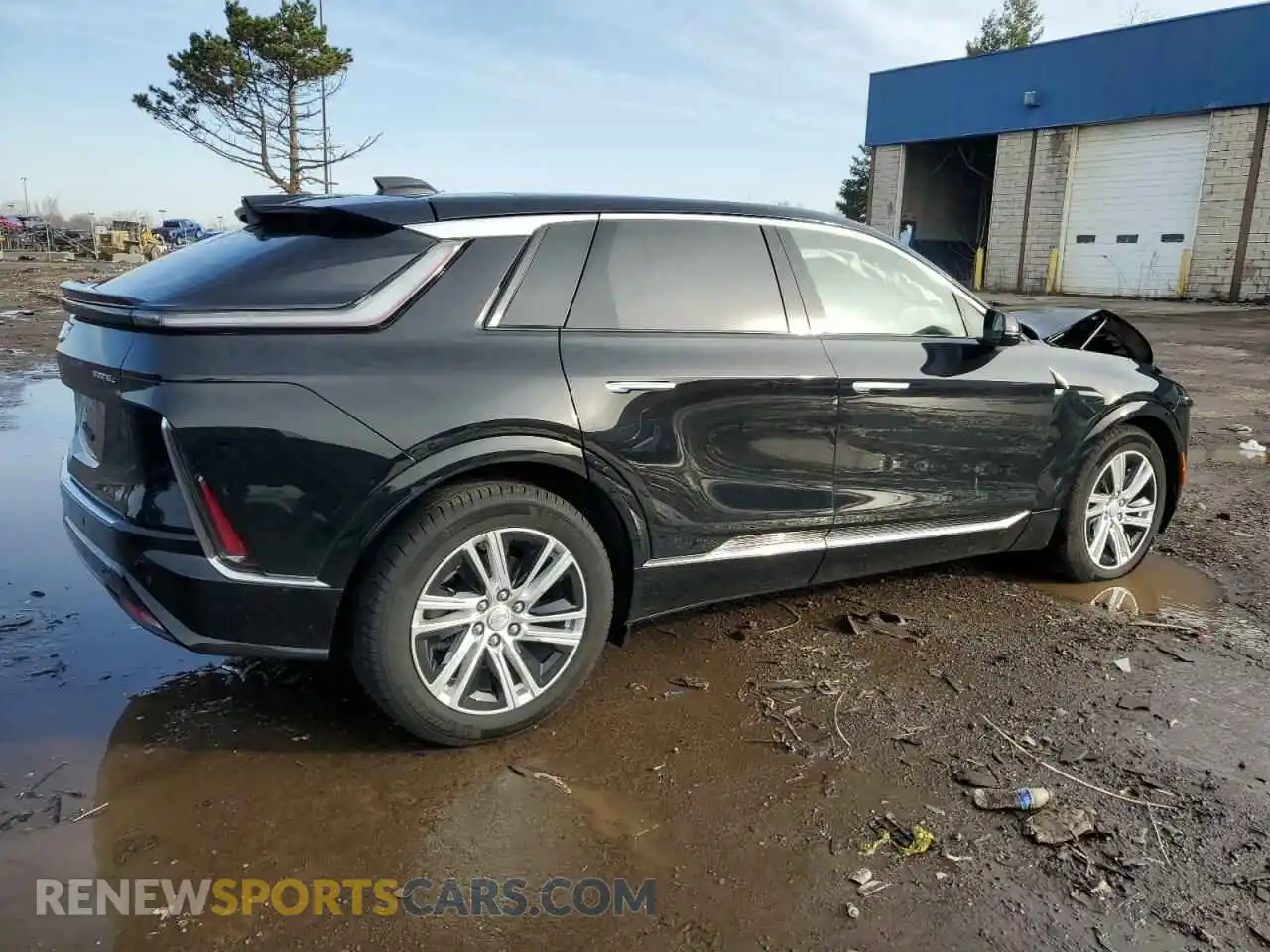 3 Фотография поврежденного автомобиля 1GYKPMRL5RZ138208 CADILLAC LYRIQ TECH 2024
