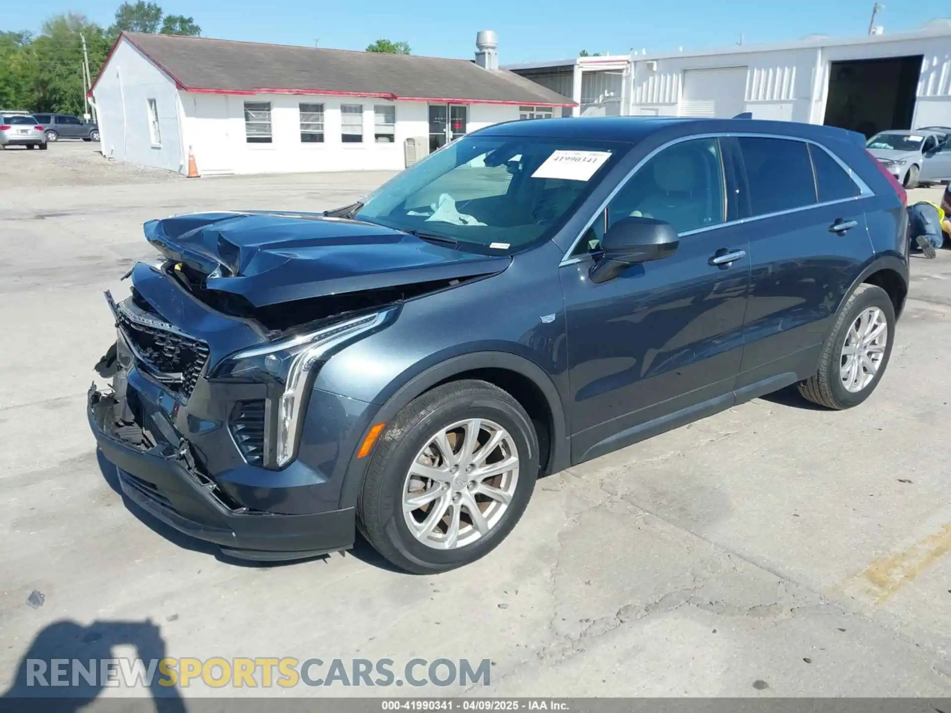 2 Photograph of a damaged car 1GYAZAR45KF185338 CADILLAC XT4 2019