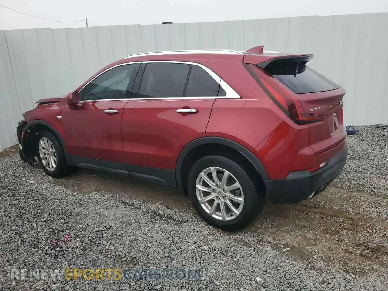 2 Photograph of a damaged car 1GYAZAR45KF195352 CADILLAC XT4 2019