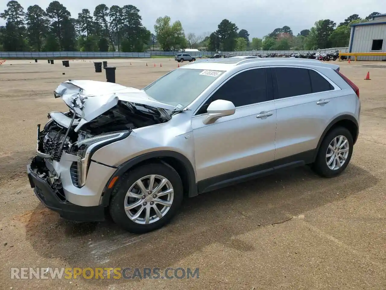 1 Photograph of a damaged car 1GYAZAR48KF204979 CADILLAC XT4 2019