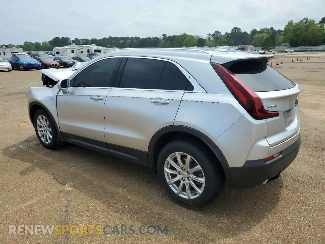 2 Photograph of a damaged car 1GYAZAR48KF204979 CADILLAC XT4 2019