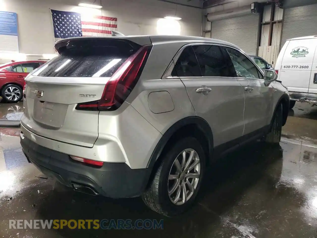 3 Photograph of a damaged car 1GYFZBR44KF128401 CADILLAC XT4 2019