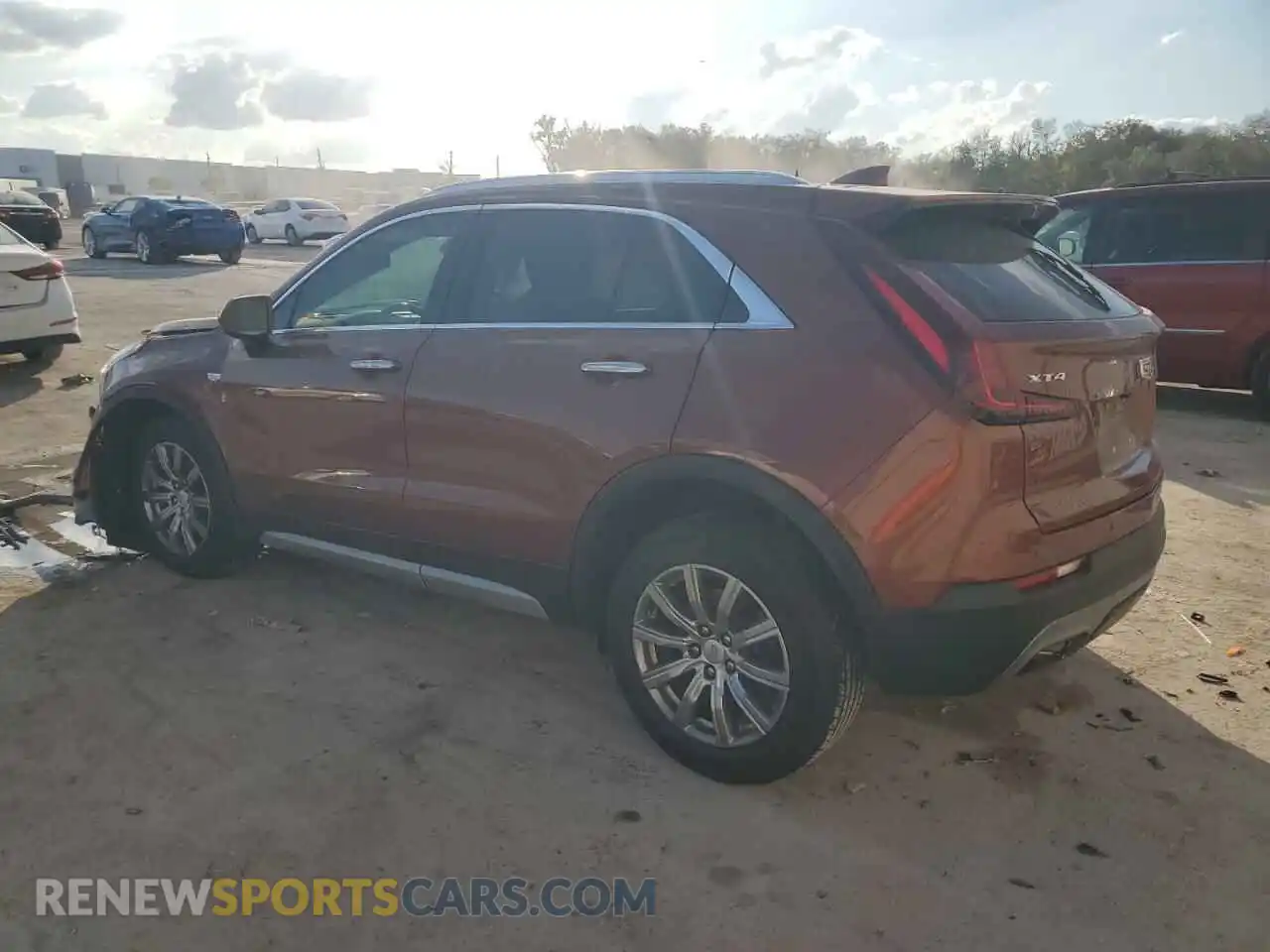 2 Photograph of a damaged car 1GYFZCR41KF183507 CADILLAC XT4 2019