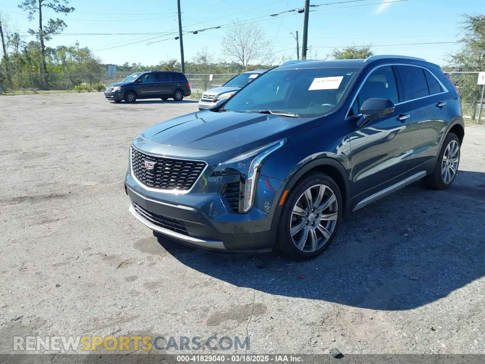 2 Photograph of a damaged car 1GYFZCR41KF204050 CADILLAC XT4 2019