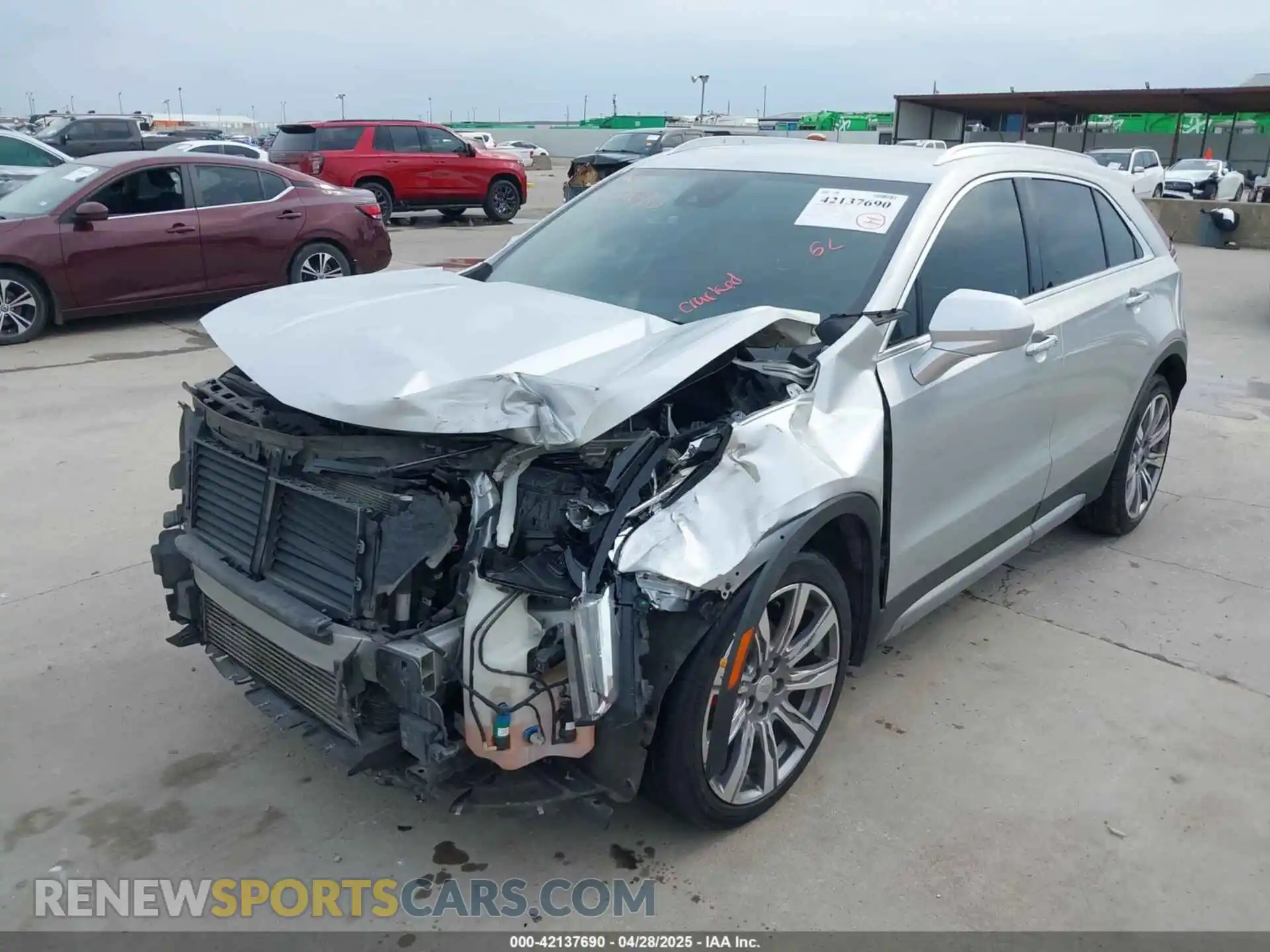 2 Фотография поврежденного автомобиля 1GYFZCR42KF189610 CADILLAC XT4 2019