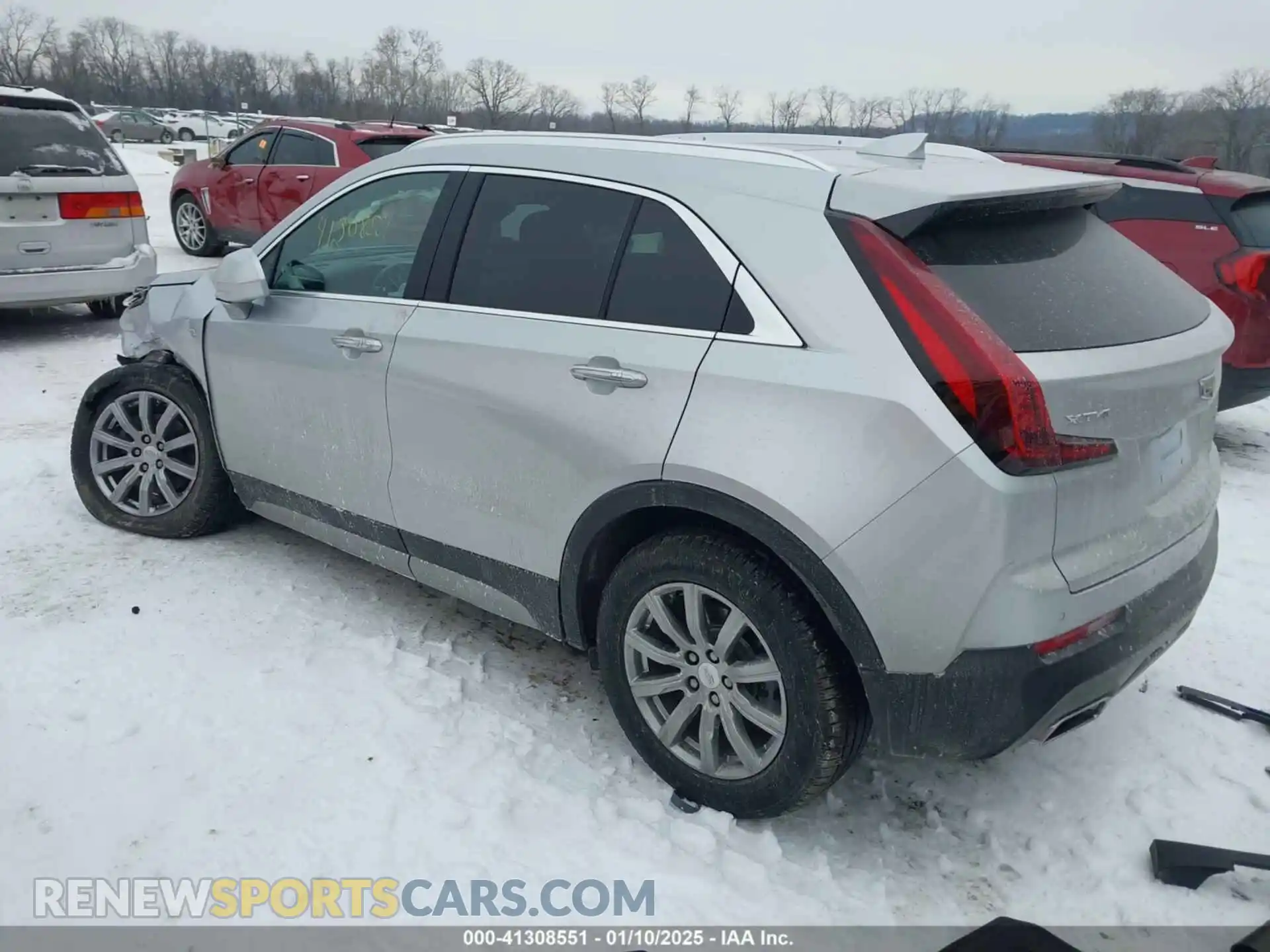 3 Photograph of a damaged car 1GYFZCR42KF223397 CADILLAC XT4 2019