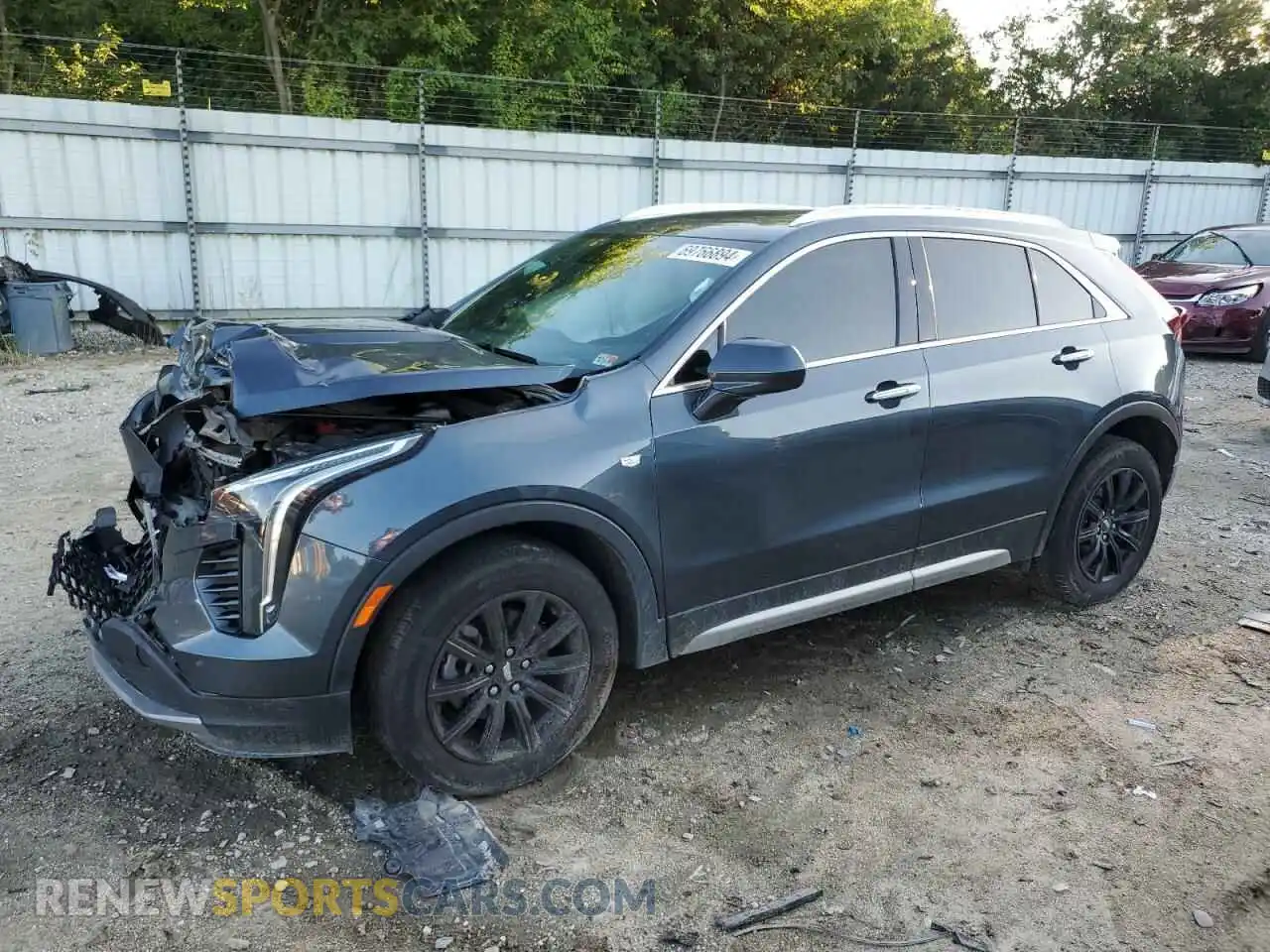 1 fotografías del automóvil dañado 1GYFZCR47KF123621 CADILLAC XT4 2019