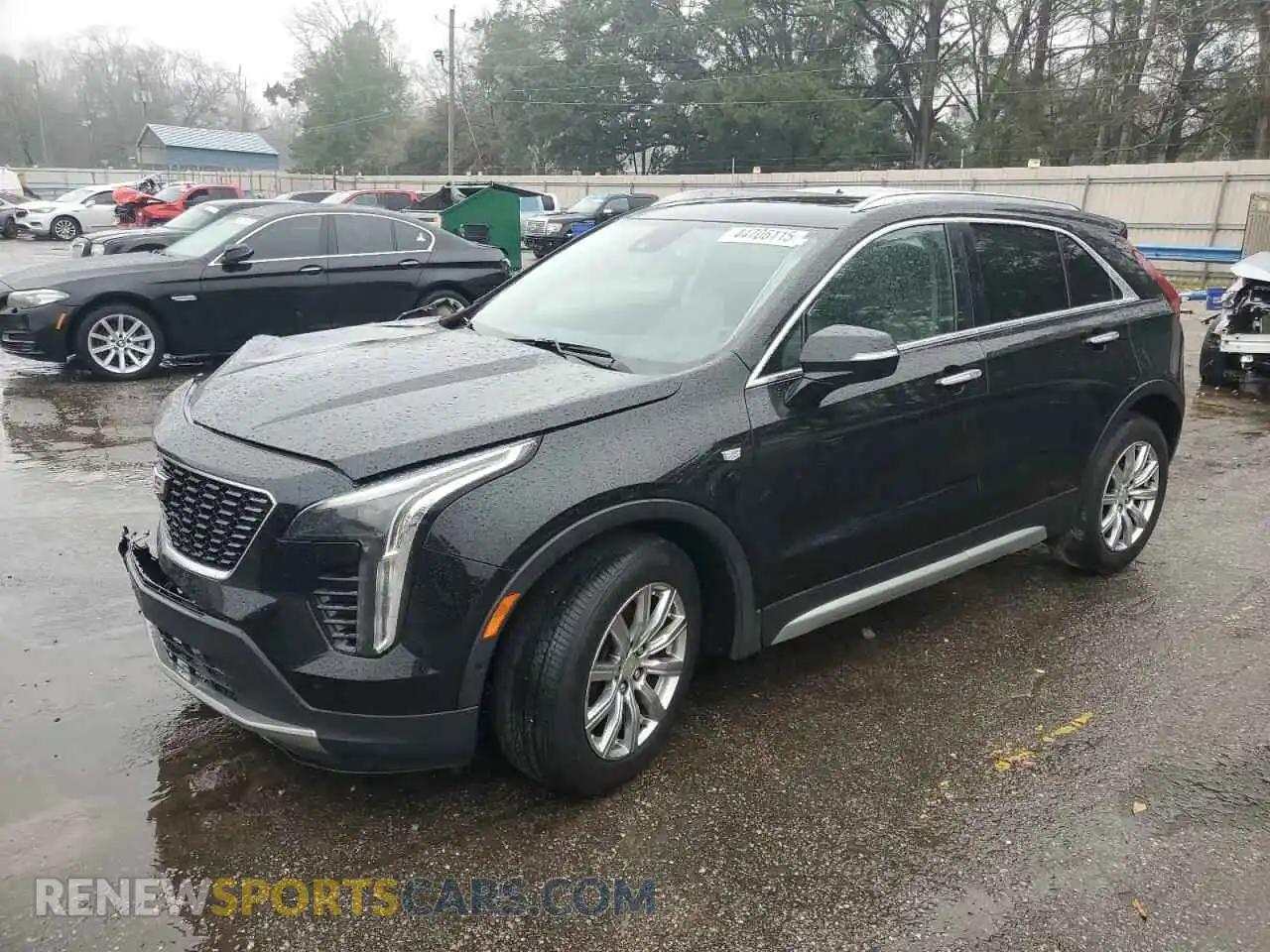 1 Photograph of a damaged car 1GYFZCR47KF152164 CADILLAC XT4 2019
