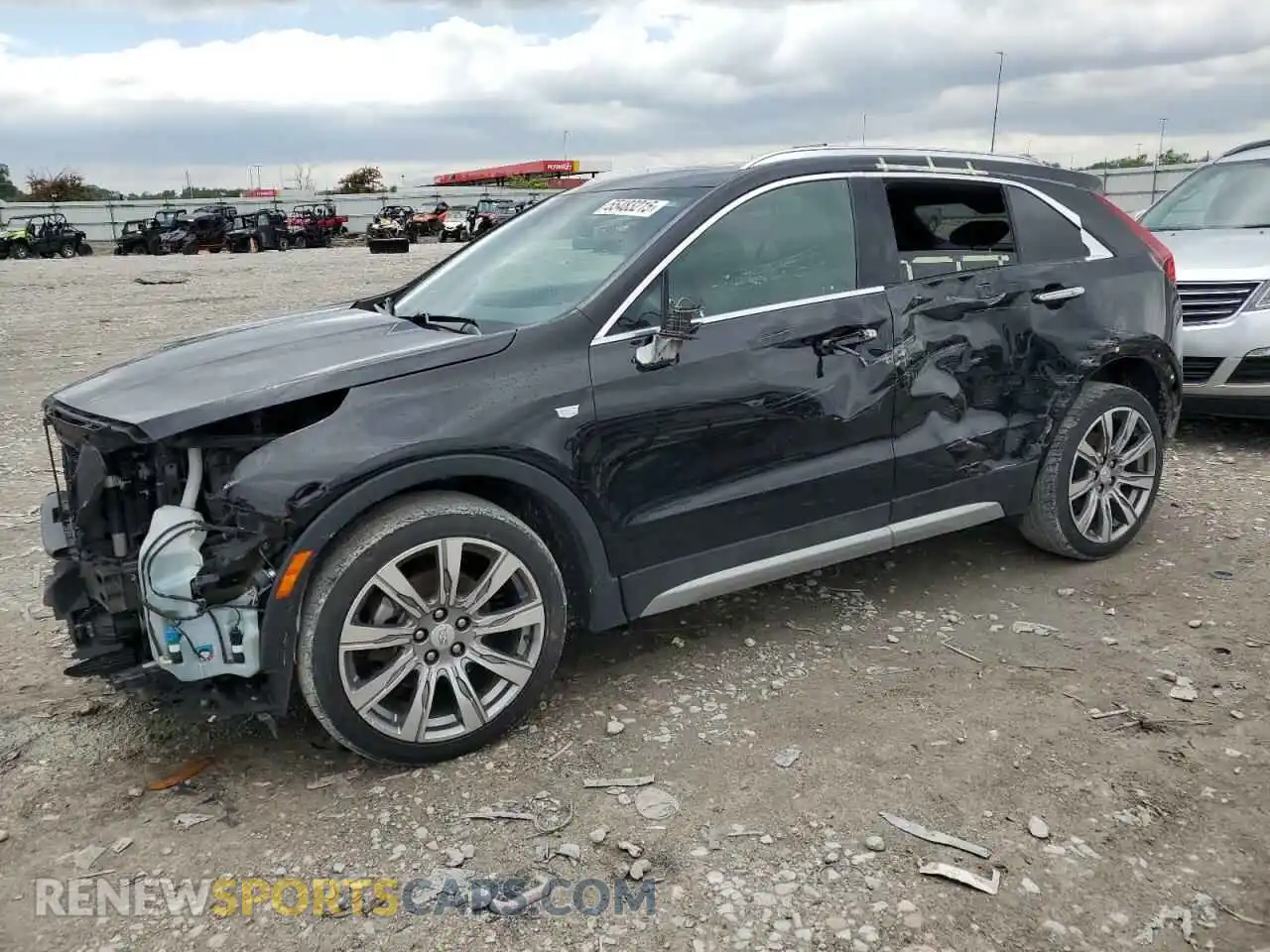1 Photograph of a damaged car 1GYFZCR49KF147242 CADILLAC XT4 2019