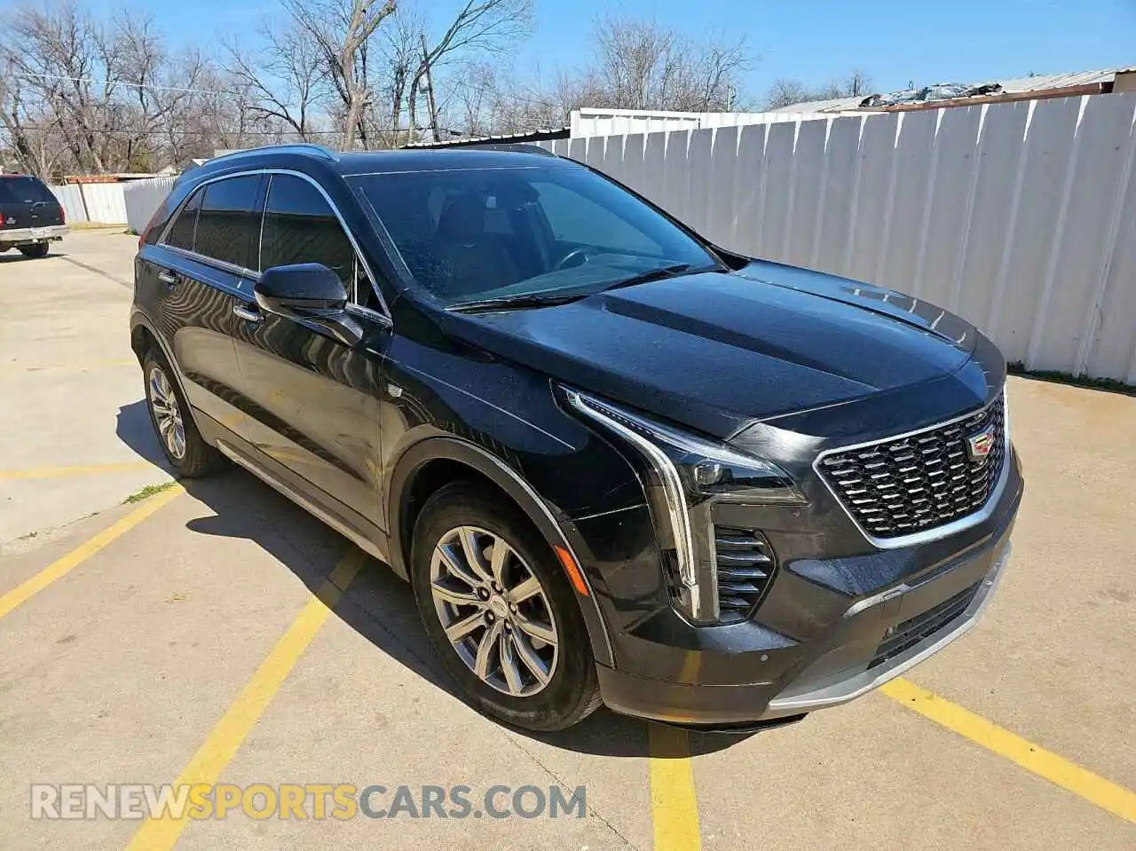 1 Photograph of a damaged car 1GYFZCR49KF196019 CADILLAC XT4 2019
