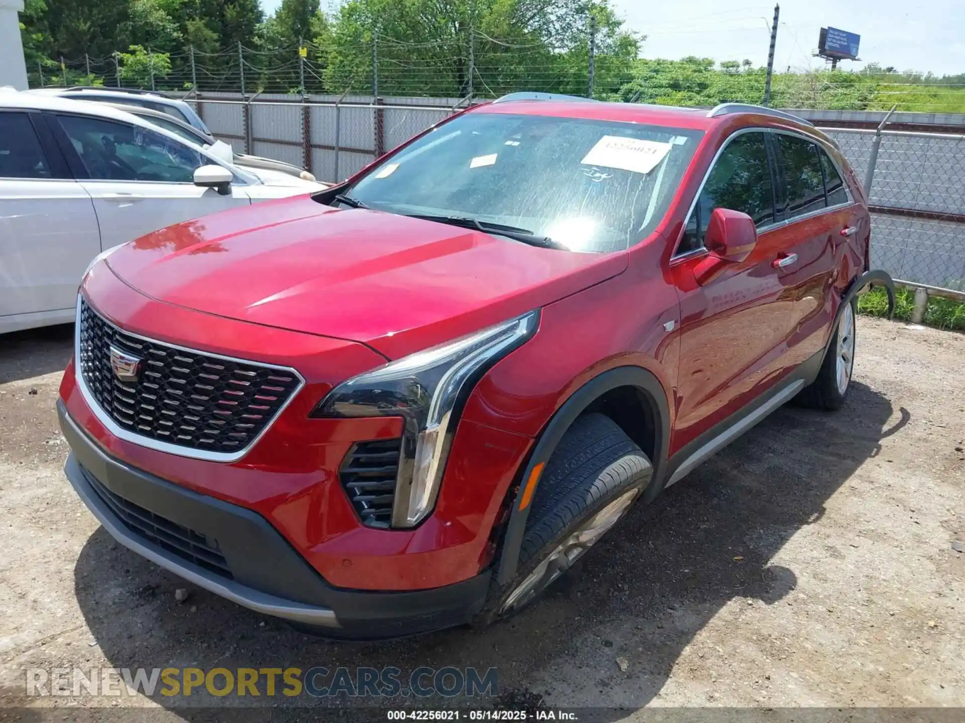 2 Photograph of a damaged car 1GYFZCR49KF207634 CADILLAC XT4 2019