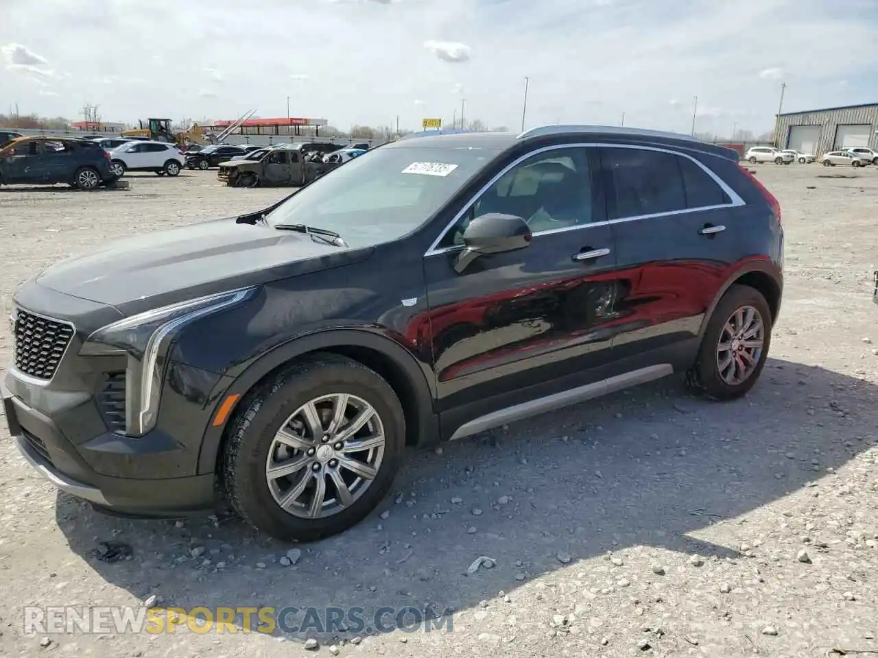 1 Photograph of a damaged car 1GYFZDR40KF141030 CADILLAC XT4 2019