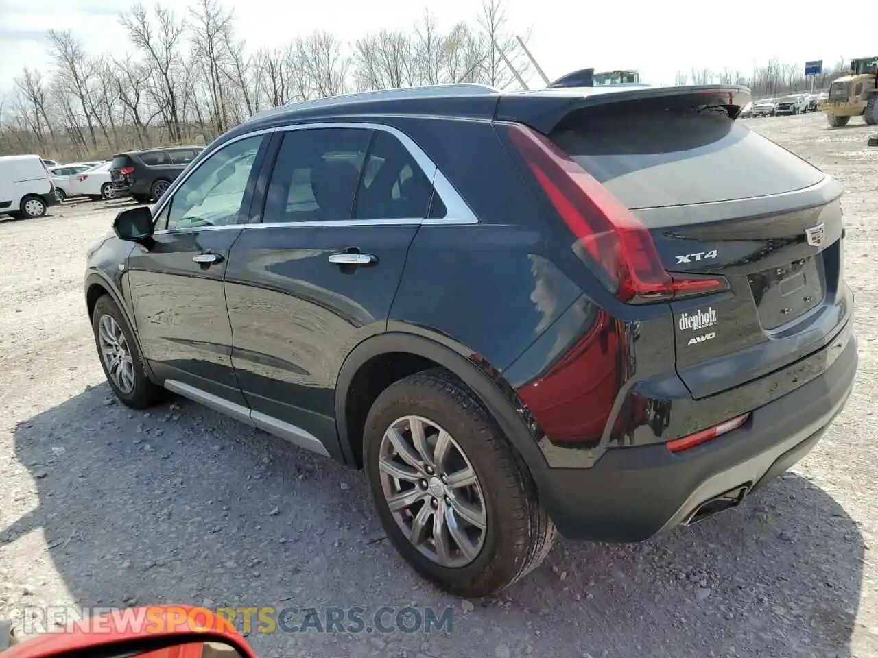 2 Photograph of a damaged car 1GYFZDR40KF141030 CADILLAC XT4 2019