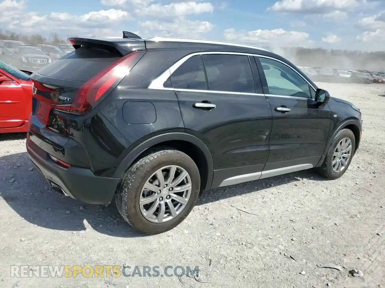 3 Photograph of a damaged car 1GYFZDR40KF141030 CADILLAC XT4 2019