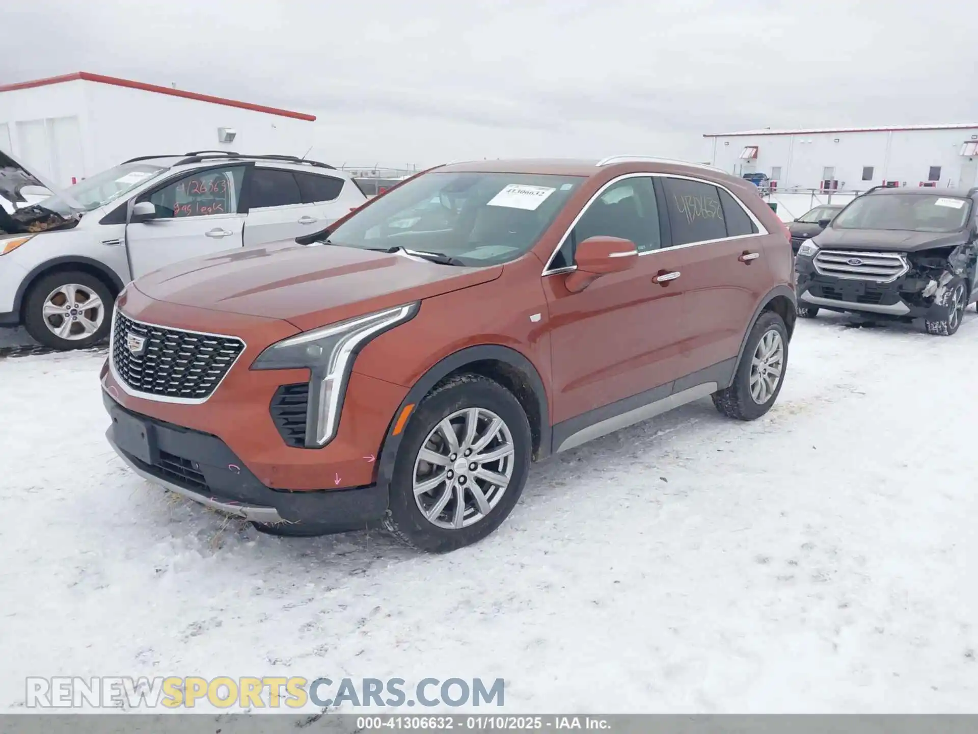 2 Photograph of a damaged car 1GYFZDR43KF210650 CADILLAC XT4 2019