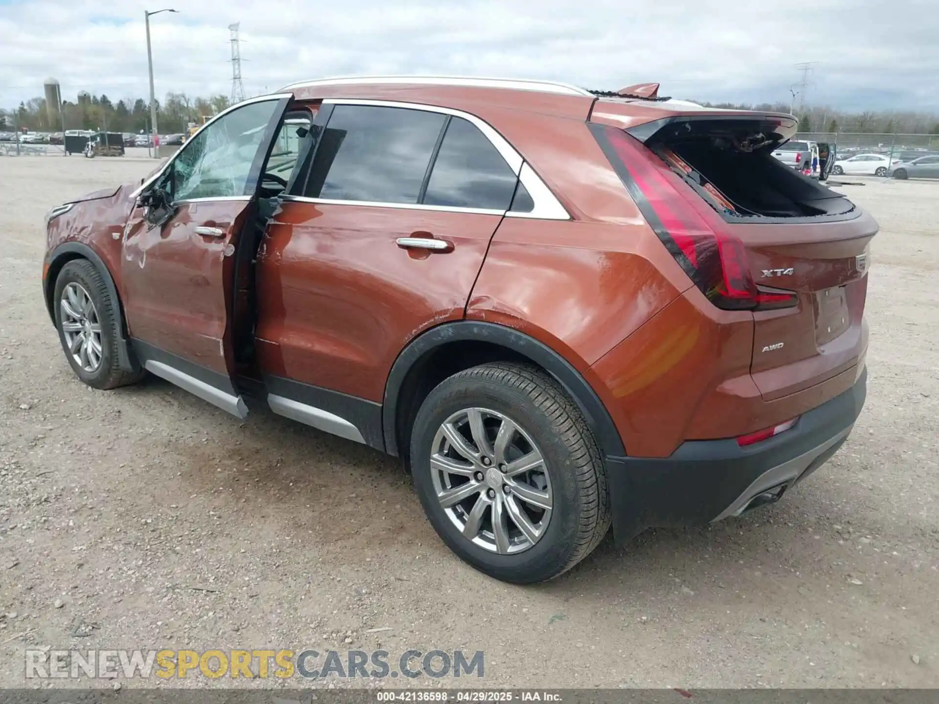 3 Photograph of a damaged car 1GYFZDR45KF183306 CADILLAC XT4 2019