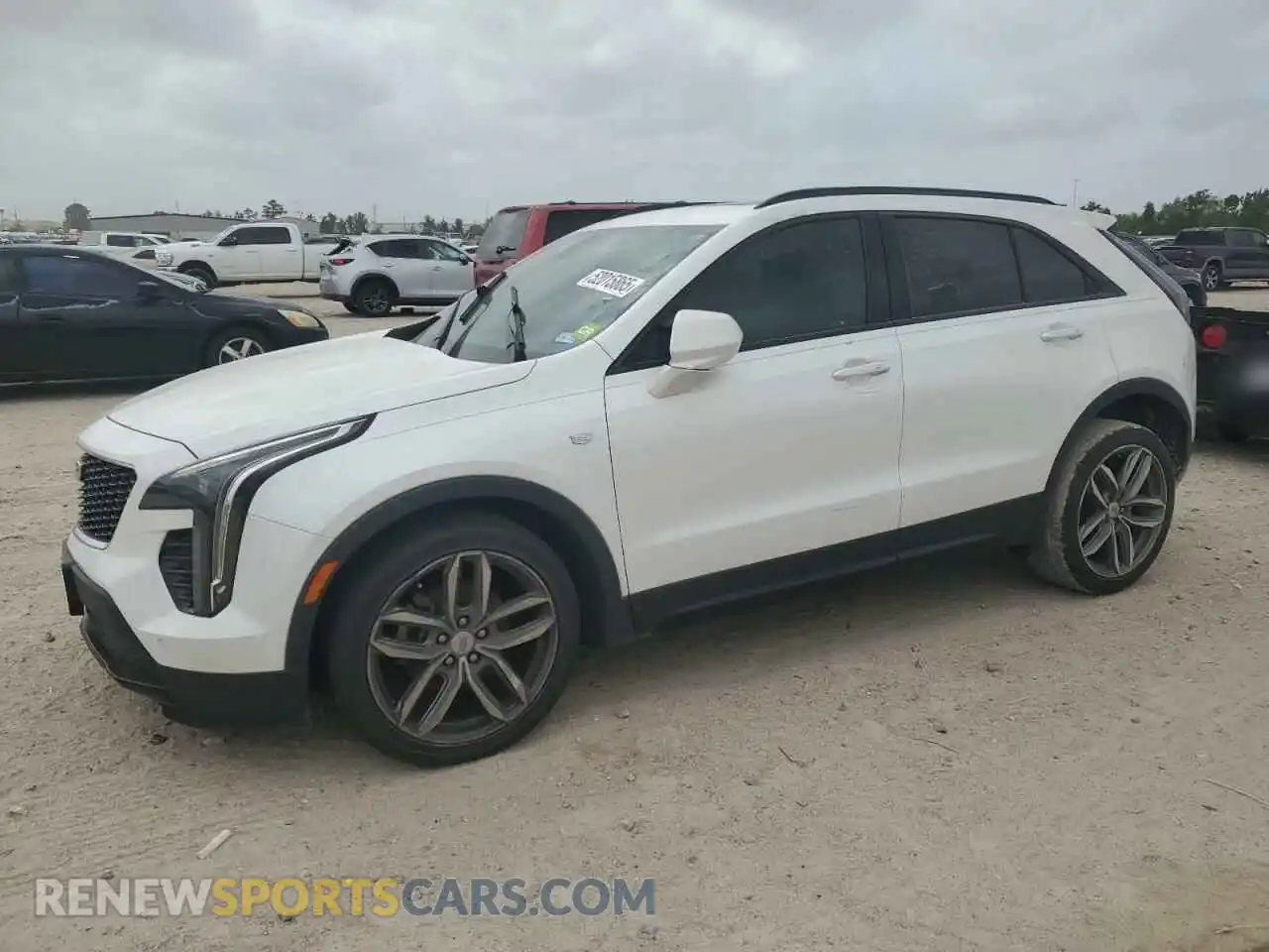 1 Photograph of a damaged car 1GYFZER41KF190386 CADILLAC XT4 2019