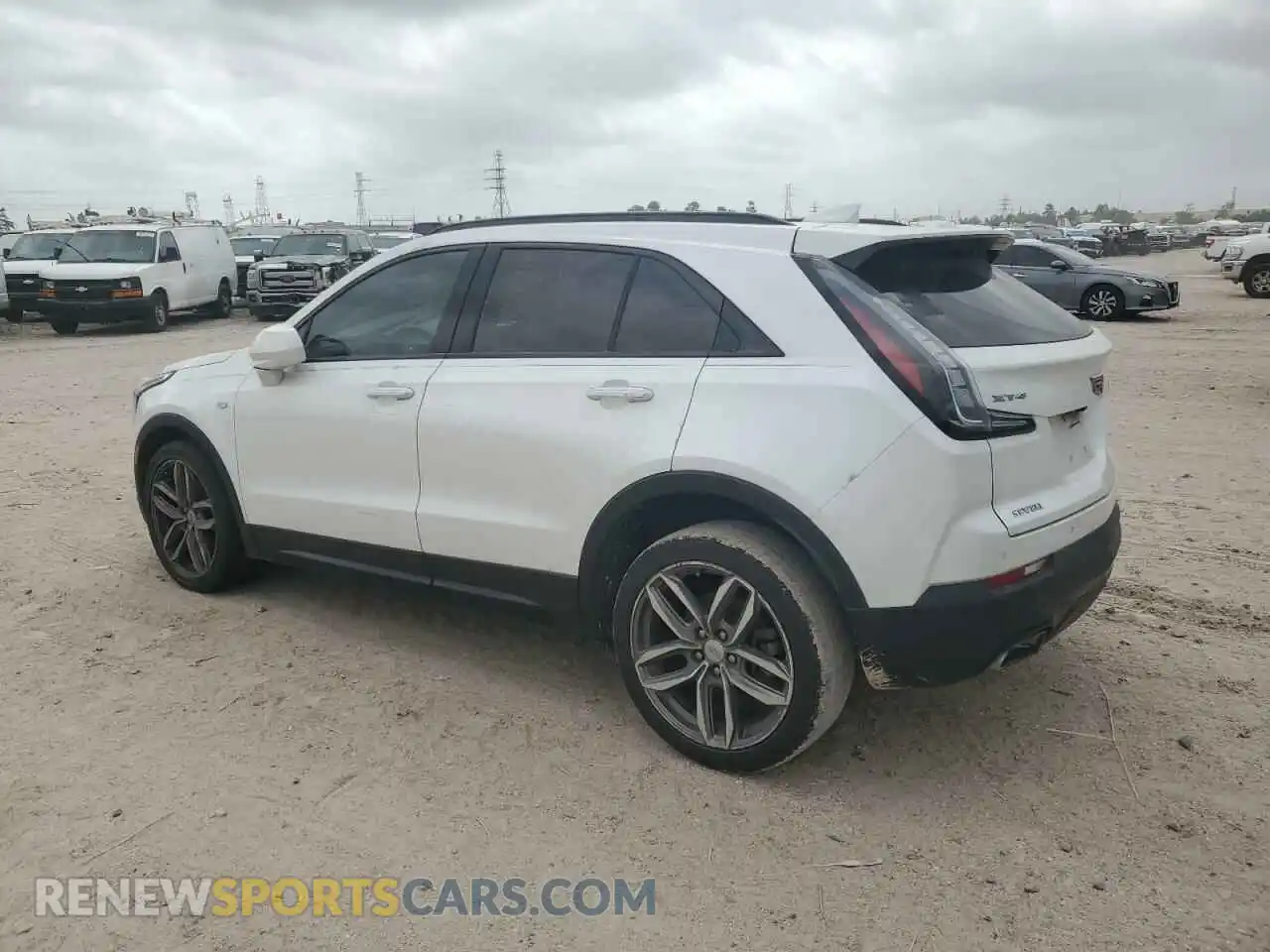 2 Photograph of a damaged car 1GYFZER41KF190386 CADILLAC XT4 2019