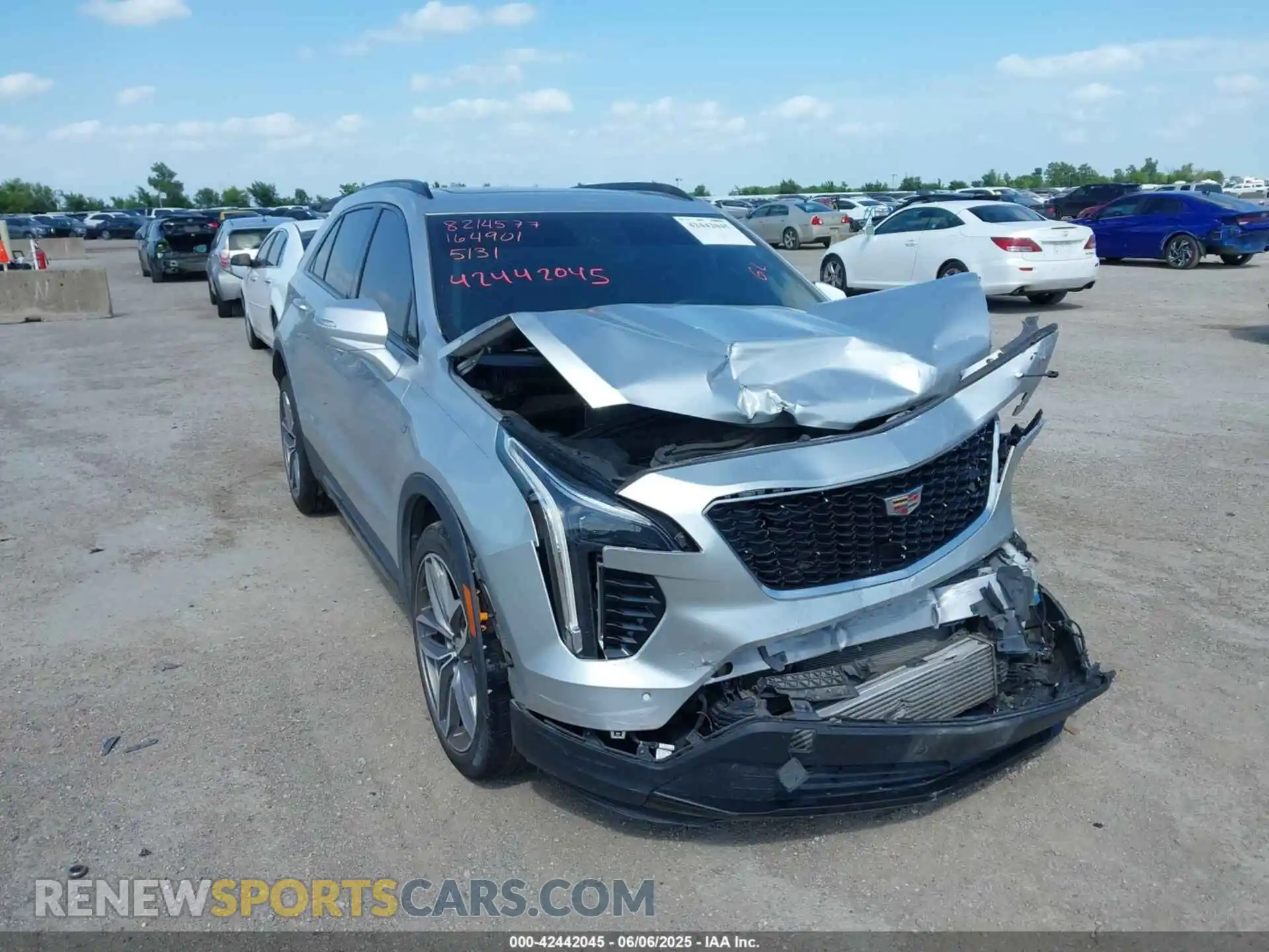 1 Фотография поврежденного автомобиля 1GYFZER44KF164901 CADILLAC XT4 2019