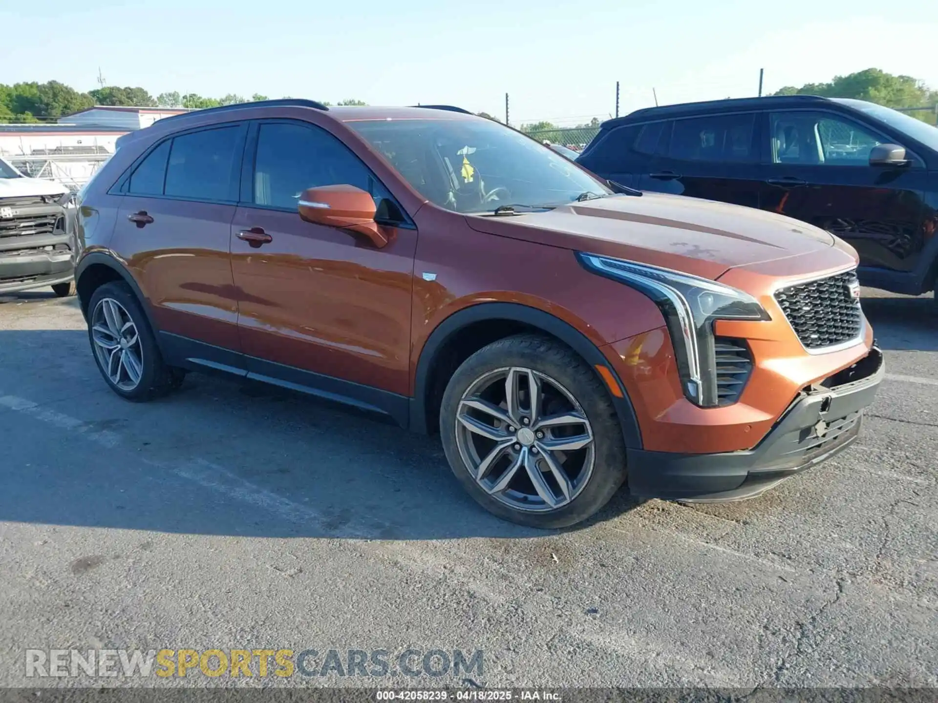1 Photograph of a damaged car 1GYFZER49KF164375 CADILLAC XT4 2019