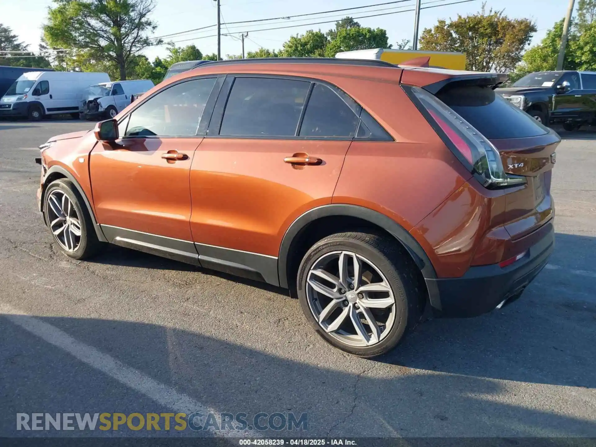 3 Photograph of a damaged car 1GYFZER49KF164375 CADILLAC XT4 2019