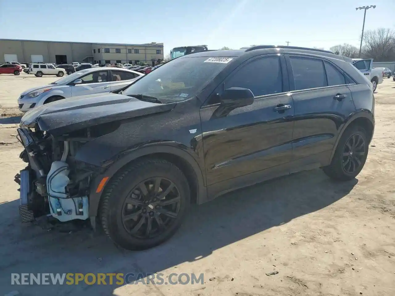 1 Photograph of a damaged car 1GYFZER49KF199403 CADILLAC XT4 2019