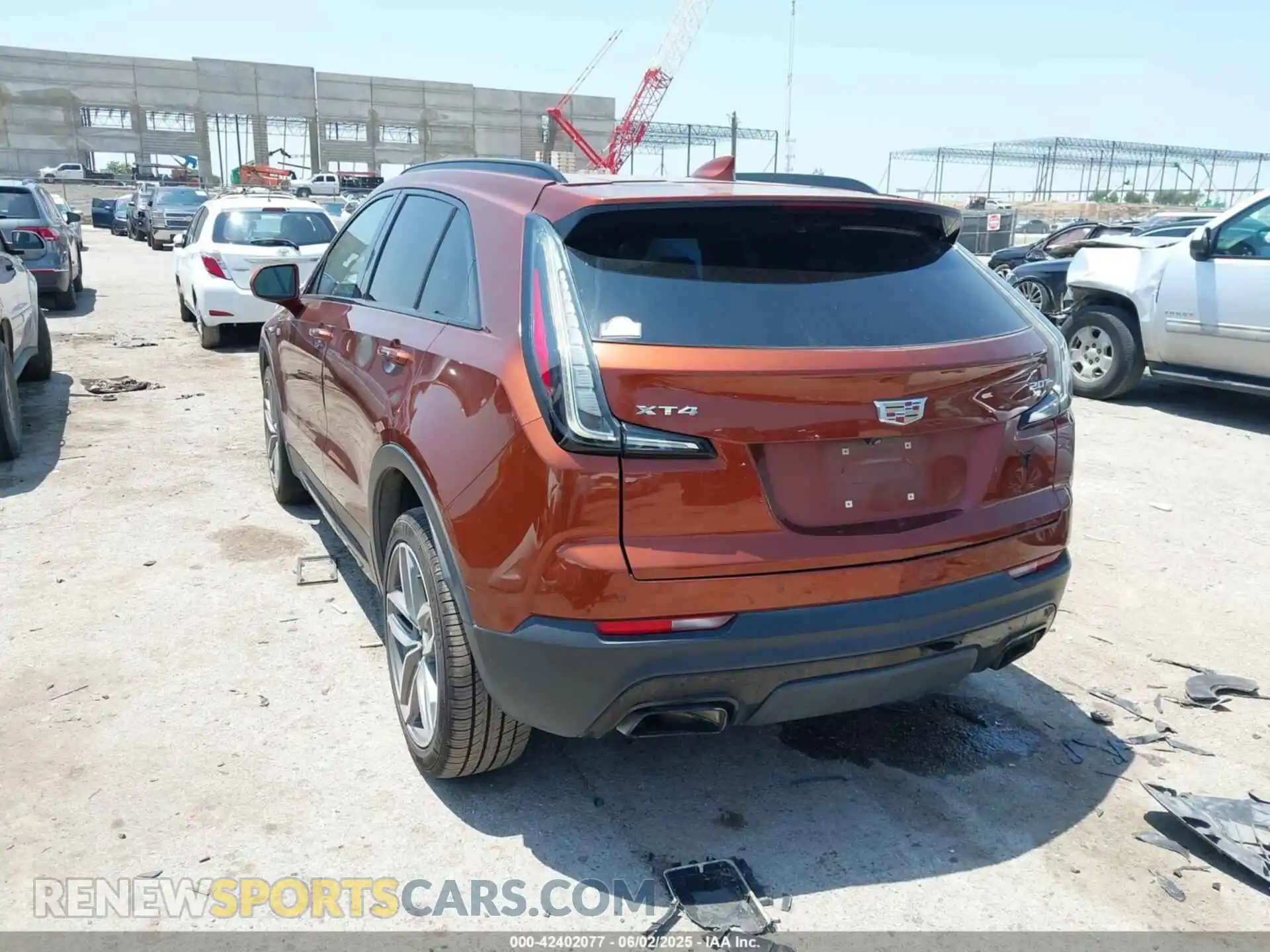 3 Фотография поврежденного автомобиля 1GYFZER4XKF103522 CADILLAC XT4 2019
