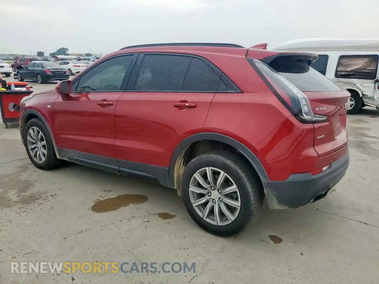 2 Photograph of a damaged car 1GYFZFR45KF175735 CADILLAC XT4 2019