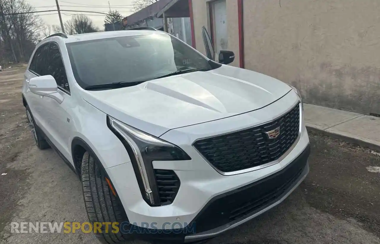 1 Photograph of a damaged car 1GYFZFR47KF134541 CADILLAC XT4 2019