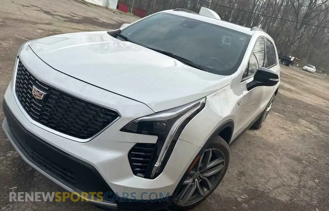 2 Photograph of a damaged car 1GYFZFR47KF134541 CADILLAC XT4 2019