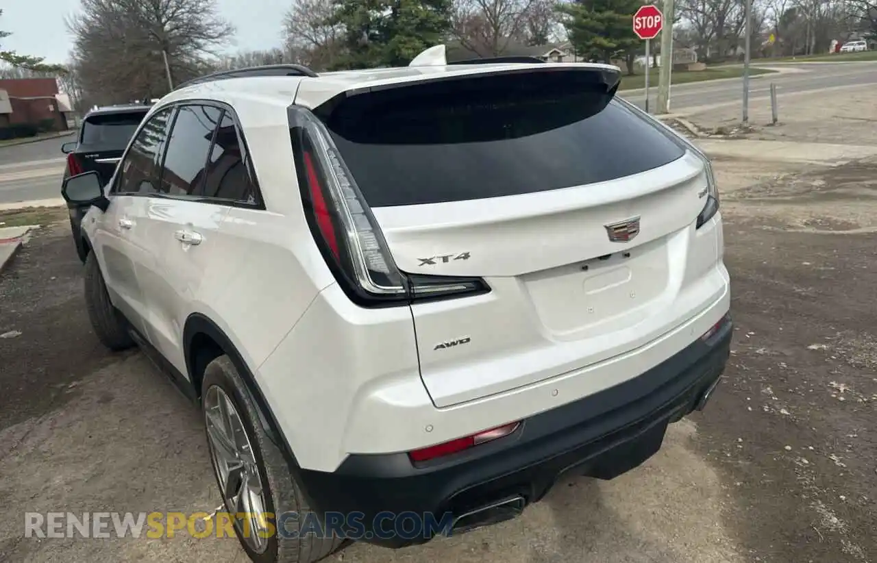 3 Photograph of a damaged car 1GYFZFR47KF134541 CADILLAC XT4 2019